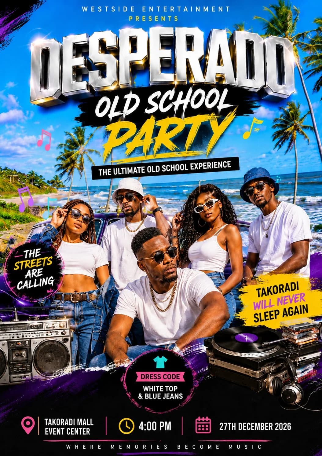 Desperado Old School Party
